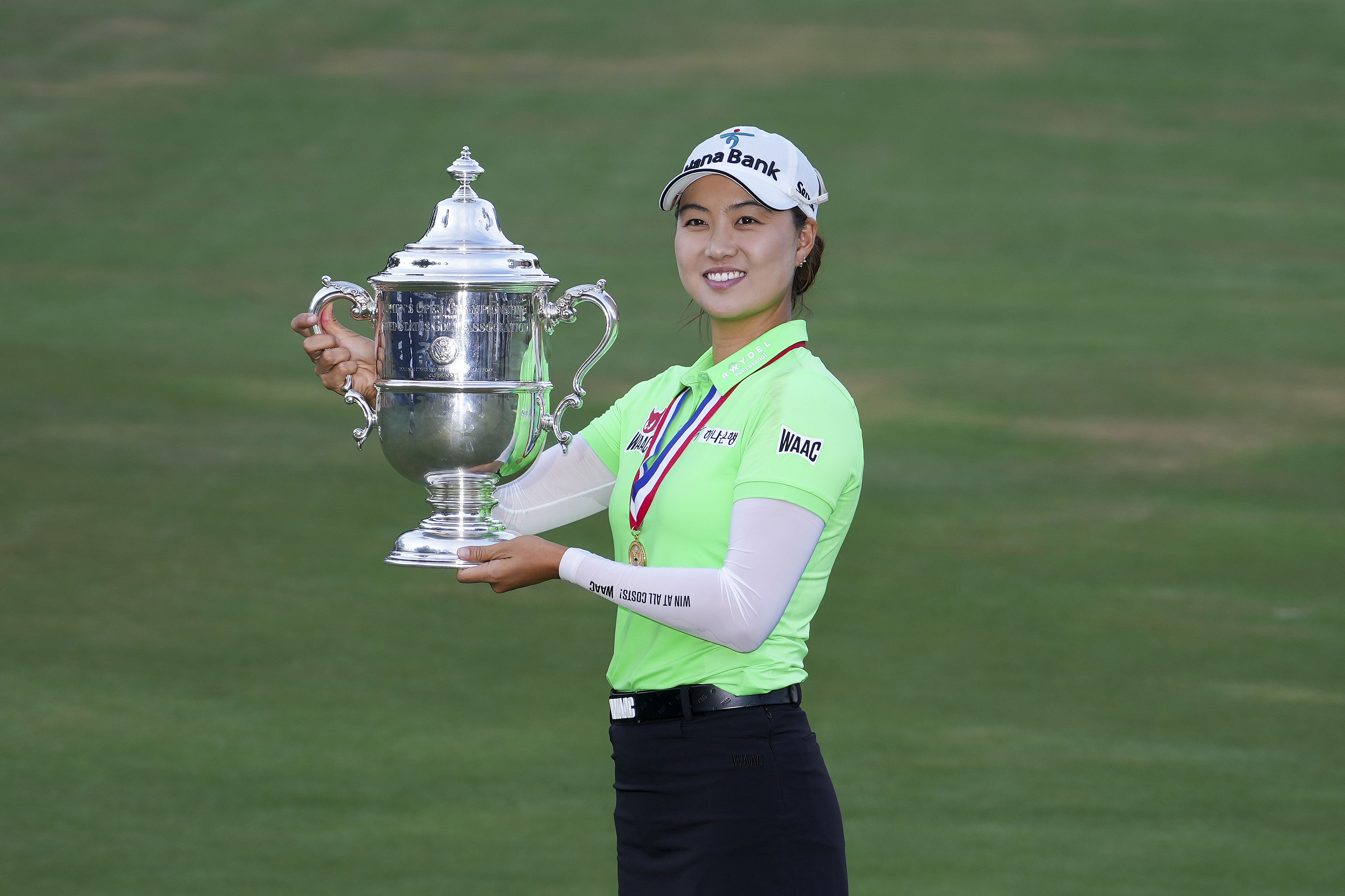 Minjee Lee after winning the U.S. Women's Open. (Source: Imagn)